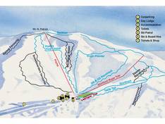Mappa delle piste Hanmer Springs