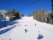 Pista speciale per la guida lenta "Slow Skiing Area"