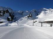 Preparazione perfetta delle piste verso l'Ochsenalm