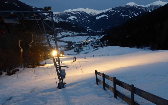 Sciare nel Gruppo del Kreuzeck