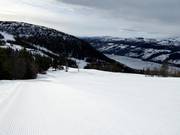 Vista dall'Hörvikshummeln fino al lago Åresjön