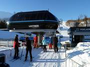 Tatranska Lomnica-Buková hora - 8pers.| Seggiovia ad alta velocità (ad agganciamento automatico) con cupole di protezione