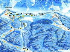 Mappa delle piste Arnoldstein - Dreiländereck