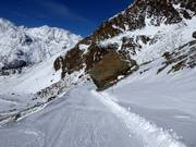 Sentiero di collegamento presso la Stein