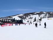 Piste nella valle presso Park City Mountain Village