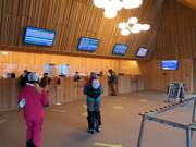 Area casse curata della Nebelhornbahn