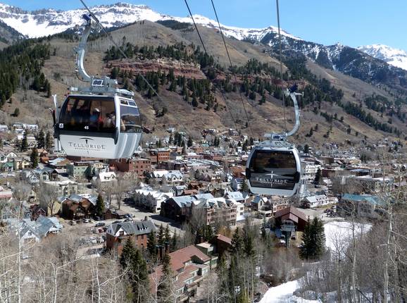 Telluride Free Gondola 1 - 8pers.| Telecabina (Monofune)