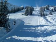 Discesa presso la Glattjochbahn