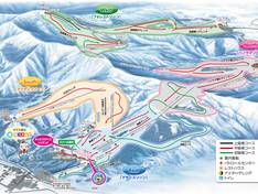 Mappa delle piste Joetsu Kokusai