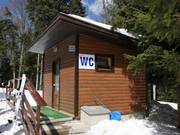 WC presso la seggiovia Yastrebets Express