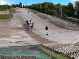 Area per dry skiing Ackers Outdoor Activity Centre