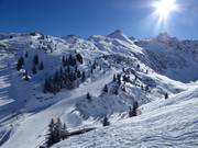 Piste presso la seggiovia Nova