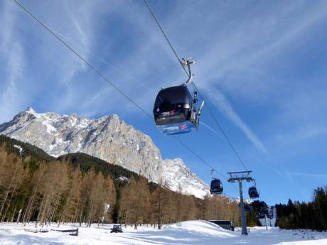 Monti del Wetterstein e Monti di Mieming: Migliori impianti di risalita – Impianti di risalita Ehrwalder Alm - Ehrwald