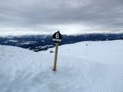 Segnaletica delle piste nel Voss Resort