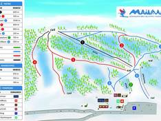 Mappa delle piste Ostrakina - Mainalon