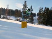 Cannone da neve presso Ochsenkopf Nord