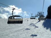 Spacejet 1 - 6pers.| Seggiovia ad alta velocità (ad agganc. autom.) con cupola di prot. e riscald. sedile