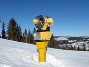 Cannone da neve ad alte prestazioni nell’area sciistica di Trysil