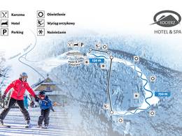 Mappa delle piste Kocierz