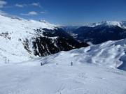 Pista presso la seggiovia Parlets