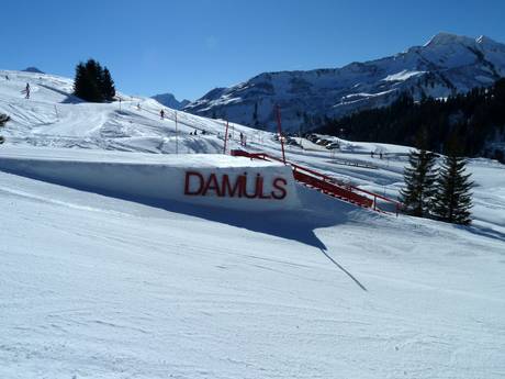 Snowparks Prealpi di Bregenz – Snowpark Damüls Mellau