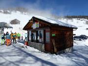 Area casse curata presso la sciovia Törbeltallift