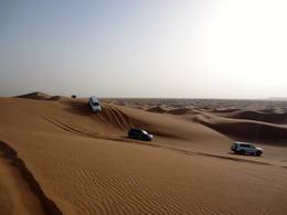 Area per sci sulla sabbia Sandboarding Dubai