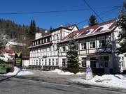 Hotel Zelené Údolí alla stazione a valle