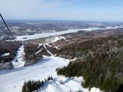 Vista dalla cima sul Lac Tremblant