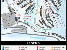 Mappa delle piste Lakeridge Resort
