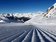 Pista appena preparata a See