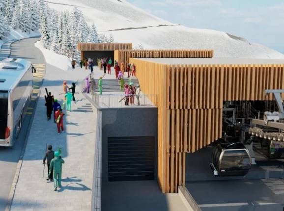 Les Esserts-Les Planards - © Téléverbier SA - Foto FIMA Architecture