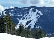 Vista sulle discese del Black Mountain