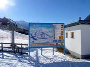 Moderna bacheca informativa con indicatore di stato al Venet