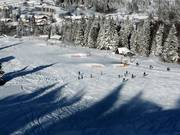 Pista facile Idealhang presso lo skilift