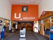 Area d’ingresso della ski-hall