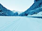 Pista da fondo in valle