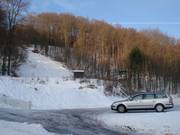 Parcheggi presso la stazione a valle