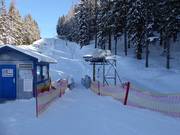 Verbindungslift Reiteralm - Skilift a piattello
