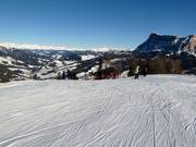 Il panorama dal Piz la Ila fino al Santa Croce