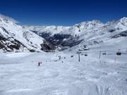 Vista da Morenia fino a Saas-Fee