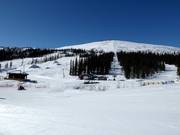 Vista sul comprensorio sciistico Dundret Lapland