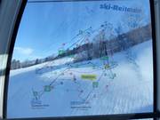 Nel Silver-Jet Reiteralm la mappa delle piste è sempre a portata di mano!