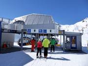 Viderjochbahn I - 6pers.| Seggiovia ad alta velocità (ad agganciamento automatico) con cupole di protezione