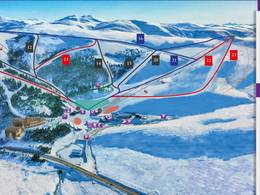 Mappa delle piste Çambaşı