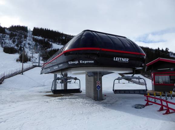 Klövsjö Express - 6pers.| Seggiovia ad alta velocità (agganc.autom.)