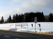Oltre la strada: piste da fondo al Sahnehang
