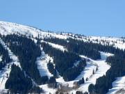 Vista sulle piste del Voss Resort