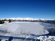 Lago artificiale per l'innevamento