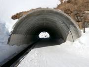 Tunnel da sci presso Golmer Joch